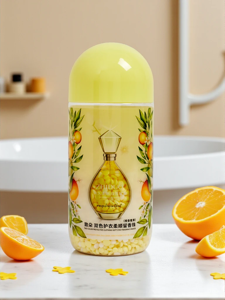 Perełki zapachowe do prania o zapachu pomarańczy