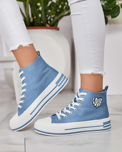 Royalfashion Adidași sport de damă cu imprimeu