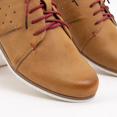 OUTLET Pantofi dama camel Verdad - Incaltaminte