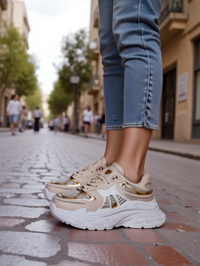Adidași Royalfashion pentru femei cu talpă groasă Ovelba