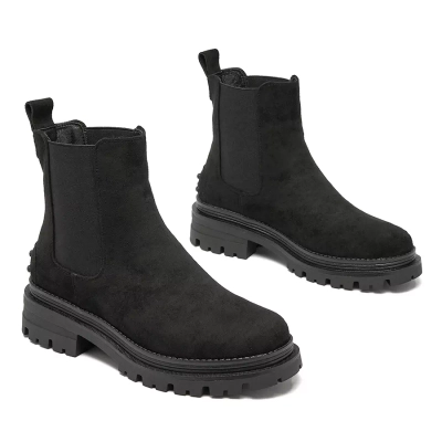 Royalfashion Cizme Comfy Walk izolate pentru femei negre