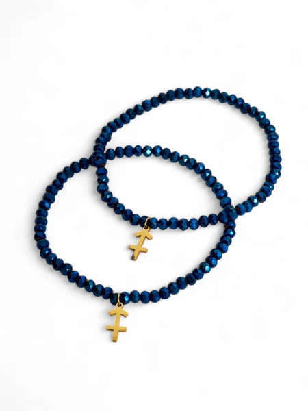 Royalfashion Duje Bransoletki romniaqe e zawieszką kotwicy