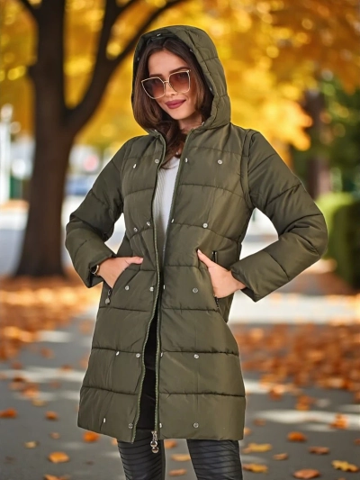 Geacă pentru femei Royalfashion cu mâneci detașabile