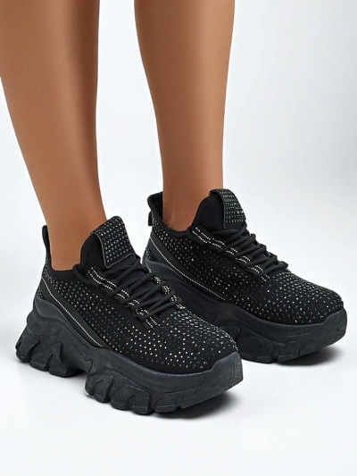 Adidași sport Royalfashion pentru femei cu strassuri Blysco