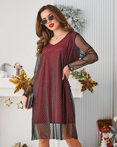 Rochie clasică de damă Royalfashion, lungime până la genunchi