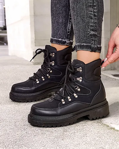 Bocanci trapper pentru femei Royalfashion Savelly