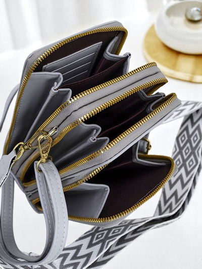 Royalfashion Geantă-portofel multifuncțională cu curea Suite Mood