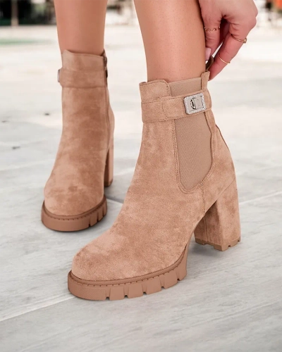 Ghetele de damă Royalfashion la nivelul gleznei pe postul Effo