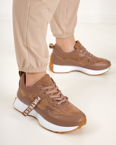OUTLET Pantofi sport maro dama Arika - Incaltaminte