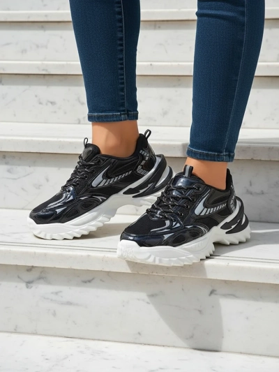 Royalfashion Sneakers de sport pentru femei pe o talpă mai groasă Nettes