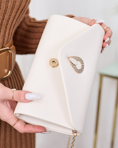 Royalfashion Geantă de ambreiaj pentru femei bej