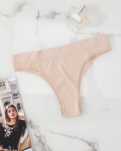 Royalfashion Chiloți sutien bej pentru femei