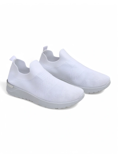 Royalfashion Pantofi sport din material textil pentru femei, tip slip-on Satet