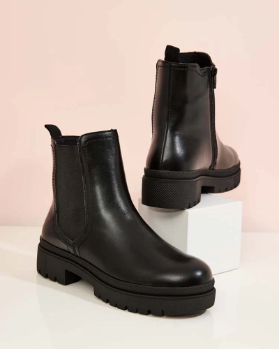 Royalfashion Cizme Dovivas din piele eko pentru femei