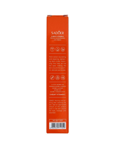 Sadoer Cremă iluminatoare pentru ochi 5x Vitamina C