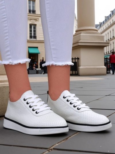 Pantofi sport perforați pentru femei Royalfashion Pumbes