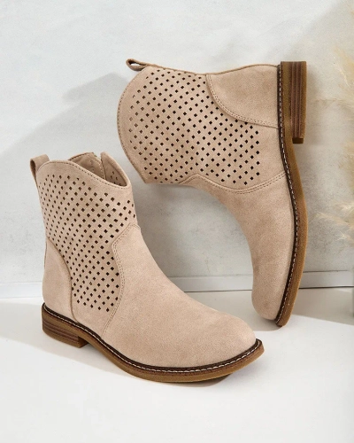 Royalfashion Cizme Toffas Openwork pentru femei