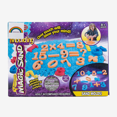 Nisip cinetic cu matrițe - Jucării