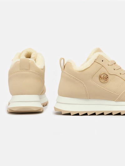 Royalfashion Pantofi sport pentru femei izolate bej Lahho
