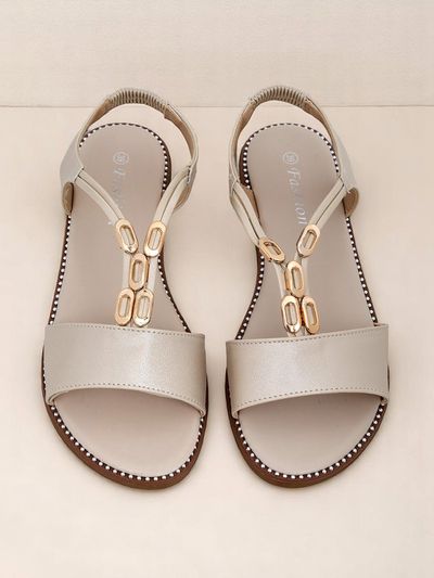 Royalfashion Damesandale met dekoratiewe bandjies Siena Glow