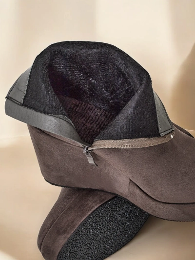 Ghete cu toc pentru femei Royalfashion Sieffa