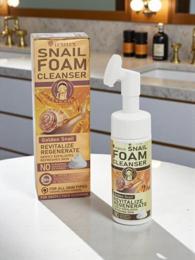 Aurelia Golden Snail Pianka Oczyszczajaca z Mucyna 150ml Luksusowa