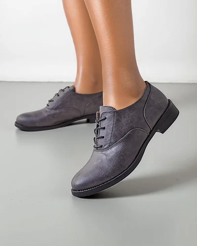 Royalfashion Pantofi plata pentru femei Gofe