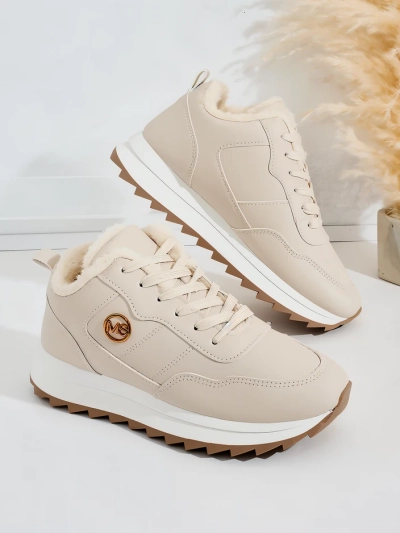 Royalfashion Adidași încălțați pentru femei cu blană Casot
