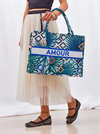 Royalfashion Geantă din material textil Amour Vibes