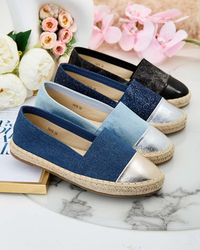 Royalfashion Espadrile de damă a'la denim Anerta