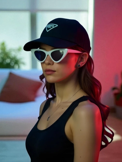 Royalfashion Șapcă cu Patch Flash Cap