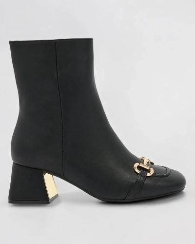 Royalfashion Cizme stiletto joase pentru femei negre Referra