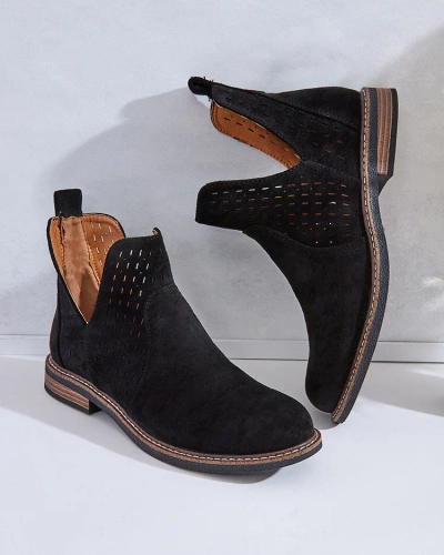 Royalfashion Cizme eko suede Ovilla pentru femei