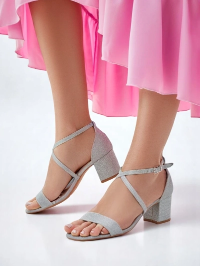 Sandale pentru femei Royalfashion Glitter Rokates