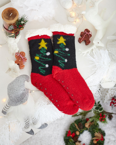 Royalfashion Șosete de damă Warmed Christmas pentru femei