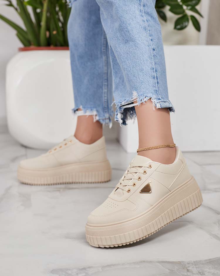 Royalfashion Adidași cu platformă pentru femei Aseldas