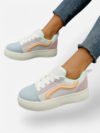 Sneakers de sport pentru femei Royalfashion pe o platformă Ensis