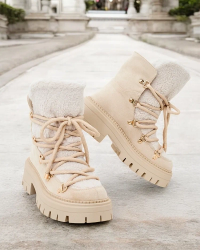 Royalfashion Lozin lace-up cizme de zăpadă pentru femei