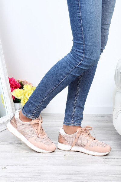 Różowe sportowe buty Paityn- Obuwie