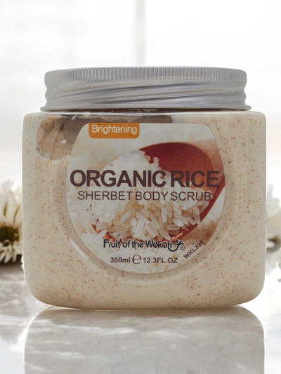 Scrub pentru corp cu orez și portocală 350ml