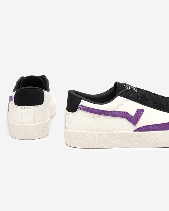 OUTLET Pantofi sport dama Swishos violet si negri - Incaltaminte