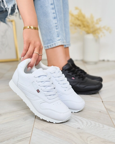 Royalfashion Classic Pantofi sport alb pentru femei Reurabos