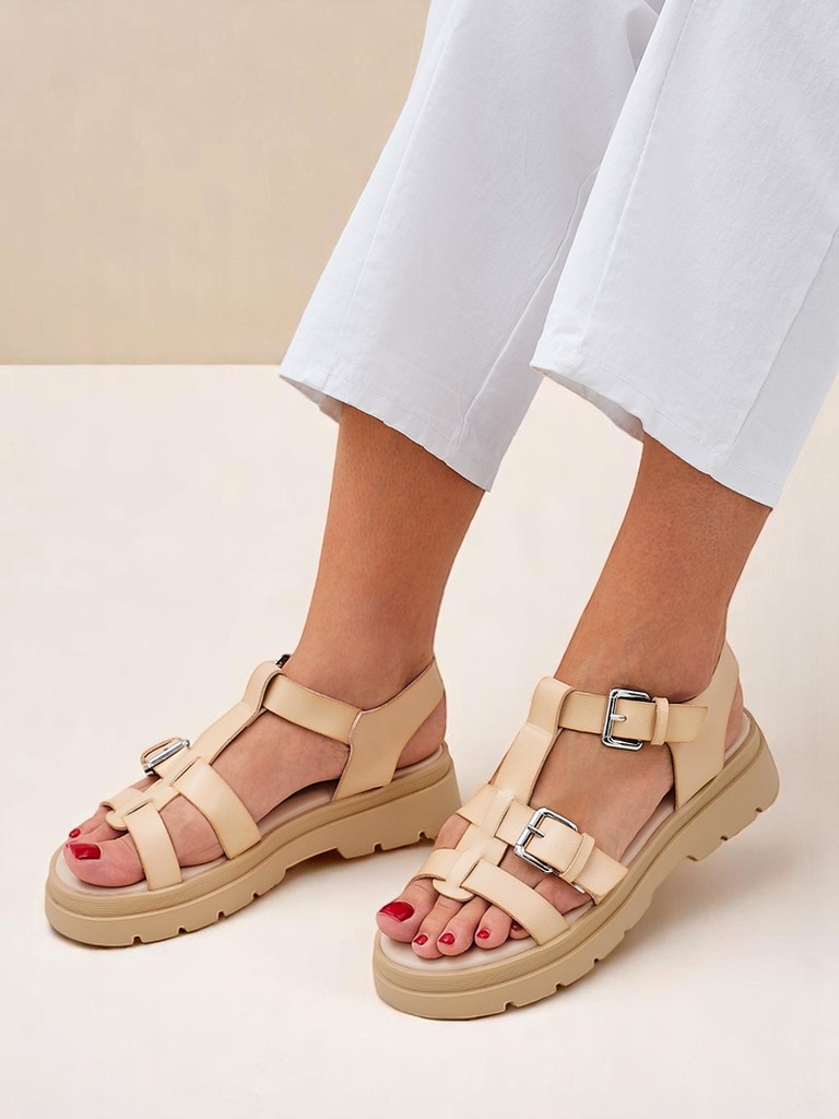 Royalfashion Sandale gladiator pentru femei Oema