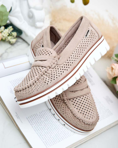 Royalfashion Mocasini de damă Openwork Leteller