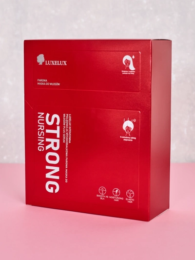 Luxelux masca de aburi pentru păr plus serum