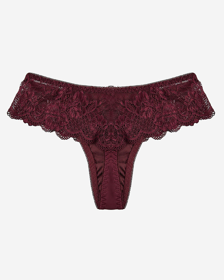 Royalfashion Chiloți de sutien din dantelă maro