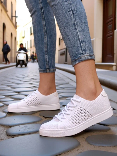 Royalfashion Pantofi sport din material pentru femei Norbiese