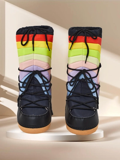 Ghete de damă de tip snowboot Royalfashion Tencce