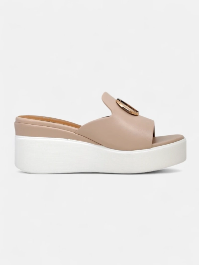 Royalfashion sandale cu toc compensat pentru femei Daffin