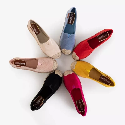 OUTLET Espadrile de dama negre pe platforma Molandia - Pantofi